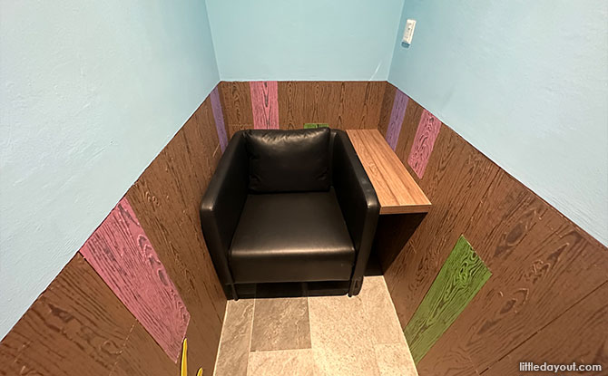 nursing rooms at Kidzworld