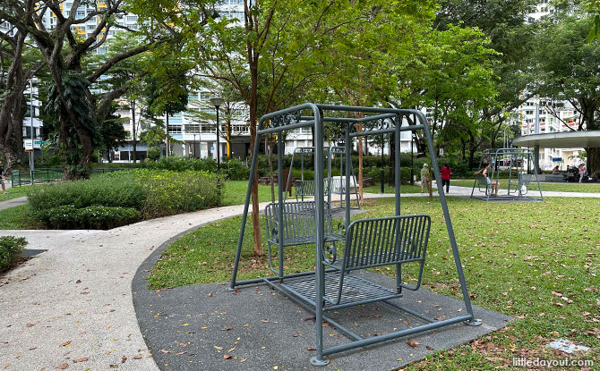 Swings at Kim Pong Park