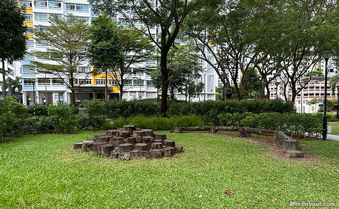 Play at the Kim Pong Park Nature Playgarden