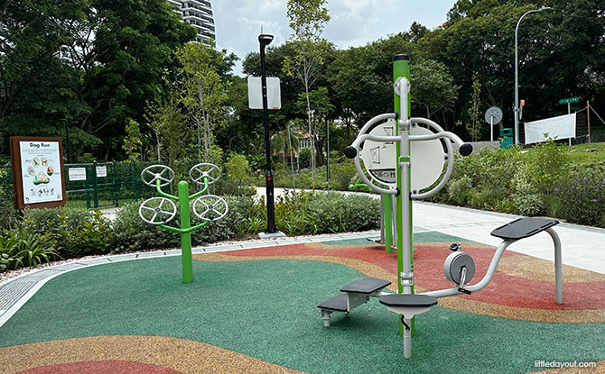 King's Road Park: Playground & Dog Run 5 Other Amenities at King's Road Park