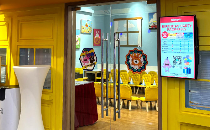 Birthday Parties at Kiztopia Marina Square