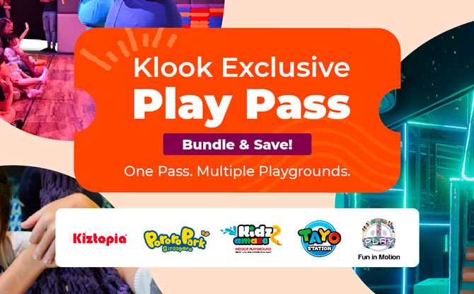 Price of Klook Exclusive Playgrounds Pass