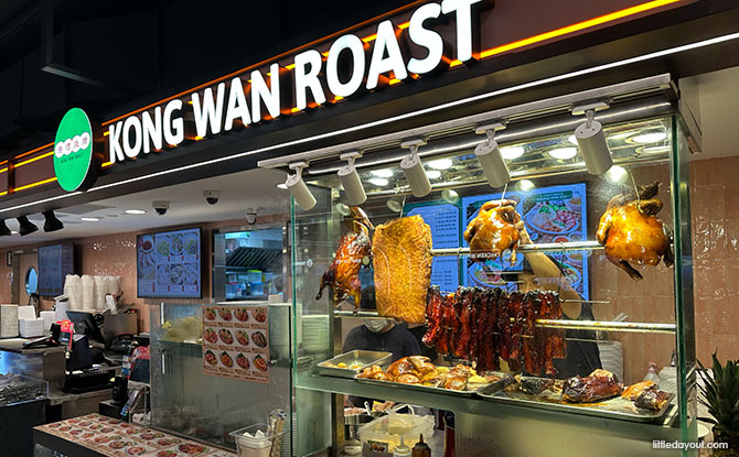 Food Stalls at the VivoCity Kopitiam Food Hall