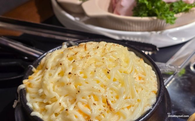 Kott-Don 360 Korean BBQ Restaurant Review 3 Cheese Steamed Egg