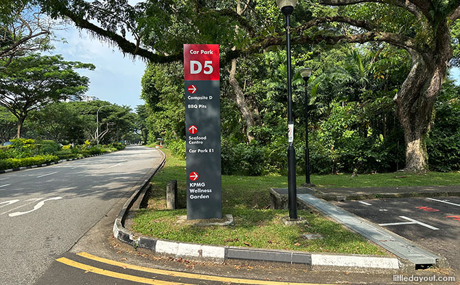 East Coast Park Car Park D5