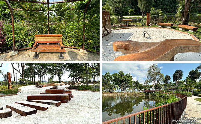 KPMG Wellness Garden: Nature Playgarden, Nature Fitness Area & Therapeutic Garden At East Coast Park