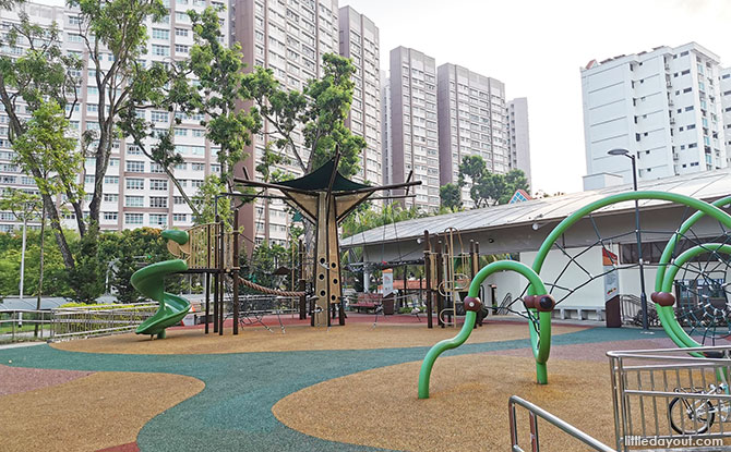 Treehouse playground at Bukit Batok West Playground