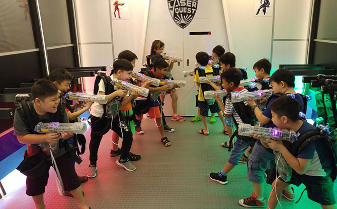 Where to Play Laser Tag in SingaporeLaser Quest at Bukit Batok