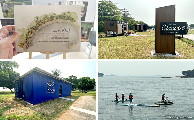 Lazarus Island: New Offerings Including A Convenience Store & Sea Sports Centre