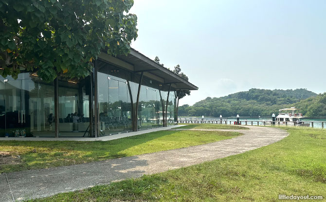 Function room on Lazarus Island