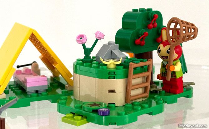What's In the Animal Crossing Fun: LEGO #77047 Bunnie's Outdoor Activities Set