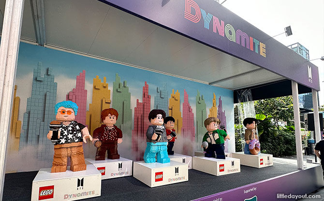 LEGO BTS Dynamite Experience Lights Up Orchard Road From 7 to 16