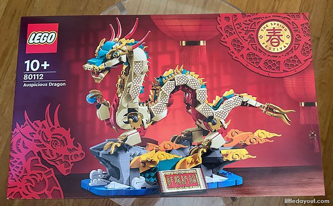 Building The 80112 LEGO Auspicious Dragon