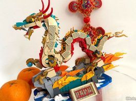 80112 LEGO Auspicious Dragon Review: Gorgeous Set For Chinese New Year