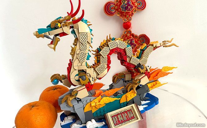 80112 LEGO Auspicious Dragon Review: Gorgeous Set For Chinese New Year