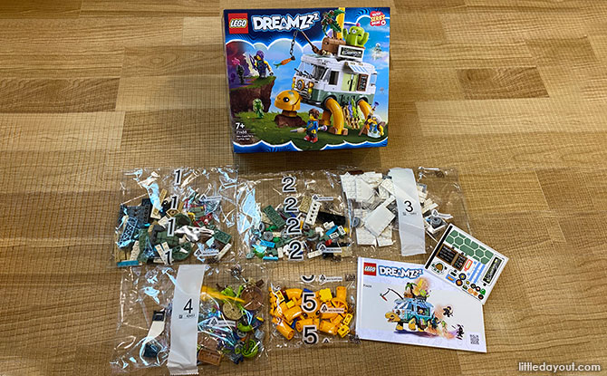 Unboxing LEGO DREAMZzz 71456 Mrs Castillo’s Turtle Van