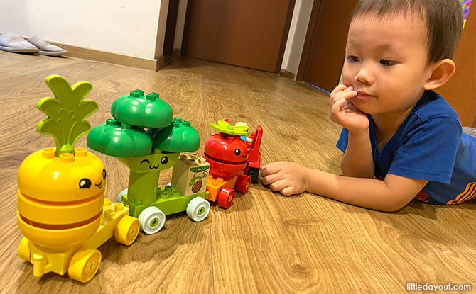 LEGO DUPLO Fruit And Vegetable Tractor 10982 Review: Farm Play For Little Learners LEGO DUPLO Fruit And Vegetable Tractor 10982 Review: Farm Play For Little Learners