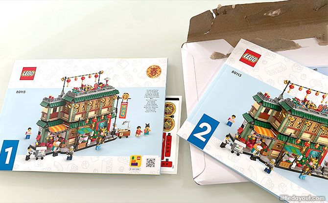 Manual for the LEGO Year of the Dragon Set