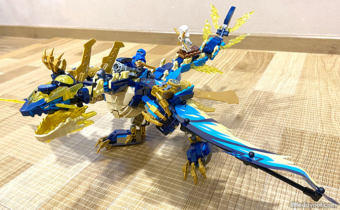 LEGO NINJAGO 71796 Elemental Dragon vs. The Empress Mech Review