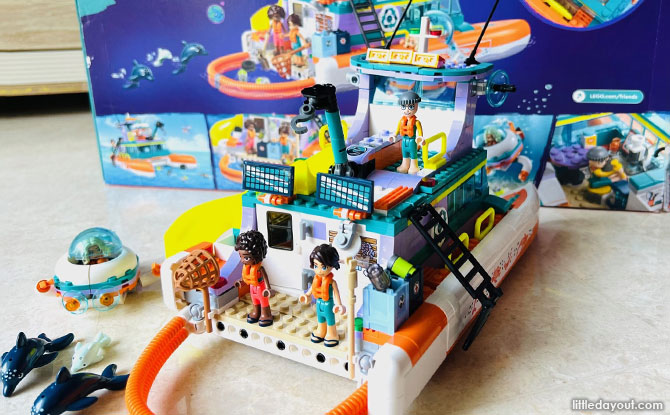 LEGO Friends Sea Rescue Boat 41743 Review