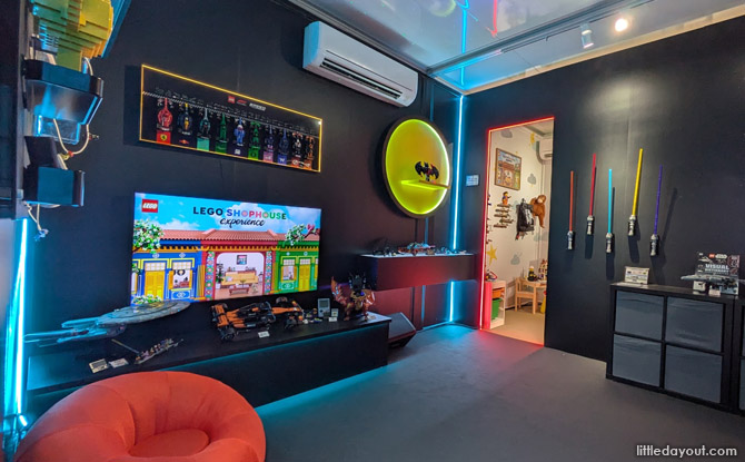 Enter Your Dream Home At LEGO Shophouse Experience, Now Atop Design Orchard 7 any guy's desired man cave