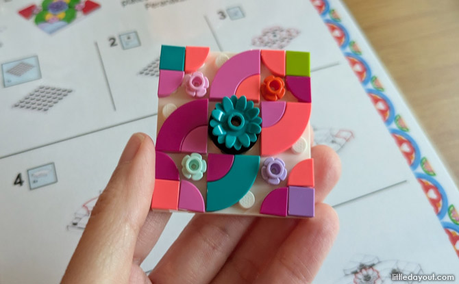 Enter Your Dream Home At LEGO Shophouse Experience, Now Atop Design Orchard 9 I love my LEGO Peranakan Mosaic Tile!