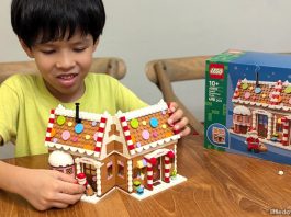 LEGO 40809 Festive Gingerbread House Review