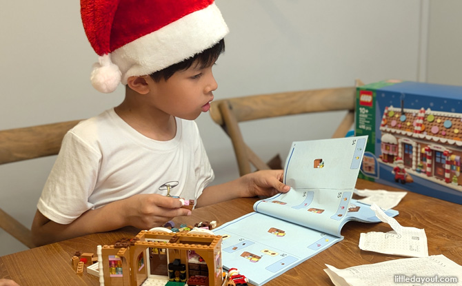 LEGO 40809 Festive Gingerbread House Review 1 Build experience of LEGO 40809 Festive Gingerbread House