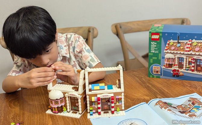 LEGO 40809 Festive Gingerbread House Review 2 childhood fairytale gingerbread houses