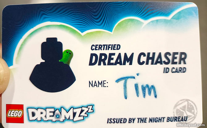 Dream Chaser ID Badge