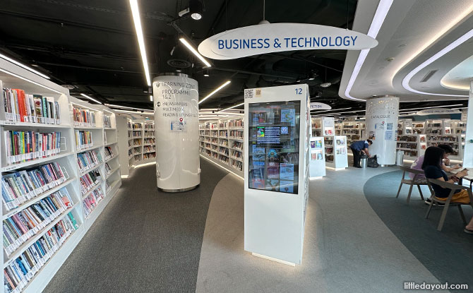 Adults' and Teens' Zone at the VivoCity Library
