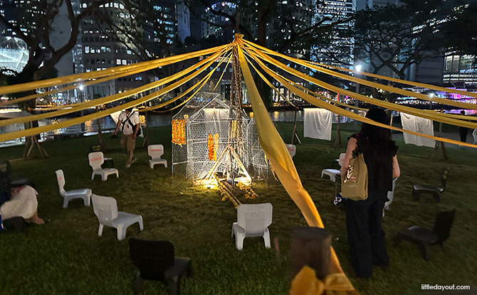 Light To Night Singapore 2026: 10th Edition Celebrates "The Power In Us" 2 SANTAI: Art Installations around the Civic District