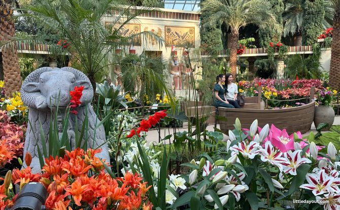 Lilytopia At Gardens By The Bay: First Ancient Egypt-Themed Floral Display With More Than 7,000 Plants Lilytopia At Gardens By The Bay: First Ancient Egypt-Themed Floral Display With More Than 7,000 Plants