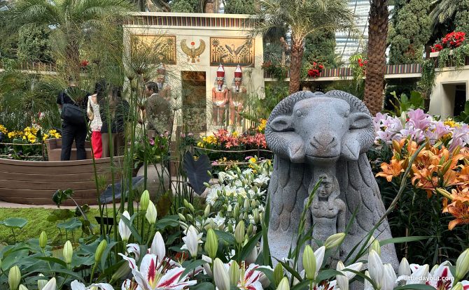 Lilytopia At Gardens By The Bay: First Ancient Egypt-Themed Floral Display With More Than 7,000 Plants 2 Formal Ancient Egypt Garden