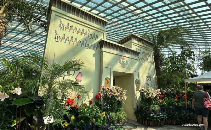 Lilytopia At Gardens By The Bay: First Ancient Egypt-Themed Floral Display With More Than 7,000 Plants 1 Lilytopia: Ancient Egypt at Gardens by the Bay