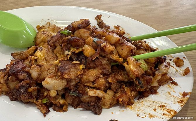 Lim Kee Fried Carrot Cake At Bukit Merah Central Food Centre Review