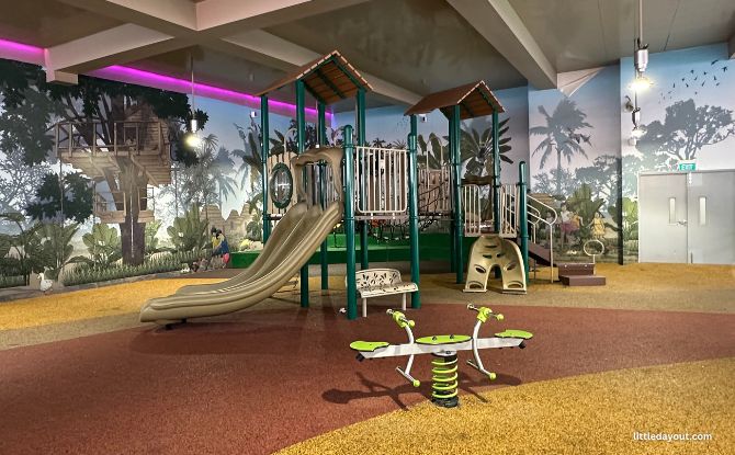 Limbang Shopping Centre Playground: Kampung-Inspired Play 3 main play structure