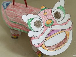 Lion Dance Craft (With Free Template)