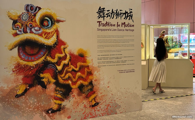 Tradition In Motion: Singapore's Lion Dance Heritage exhibition