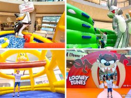 Bouncy Fun With Looney Tunes At Suntec City: Free-to-Play Inflatables, Exclusive Merch And More During The June Holidays