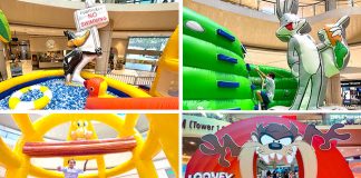 Bouncy Fun With Looney Tunes At Suntec City: Free-to-Play Inflatables, Exclusive Merch And More During The June Holidays