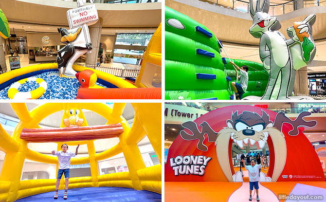 Bouncy Fun With Looney Tunes At Suntec City: Free-to-Play Inflatables, Exclusive Merch And More During The June Holidays