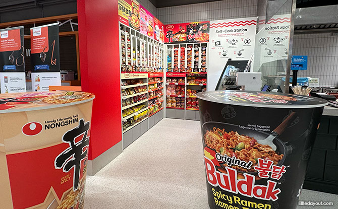 Ramyun Self-Cook Station