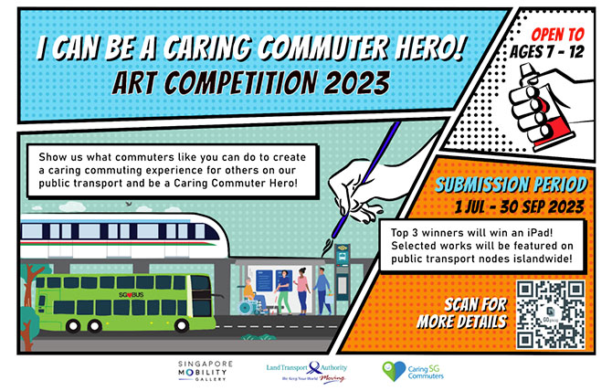 “I Can Be A Caring Commuter Hero!” Art Competition 2023