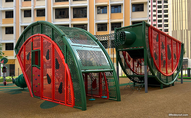MacPherson Weave Playground Watermelon Sheltered Playground More 