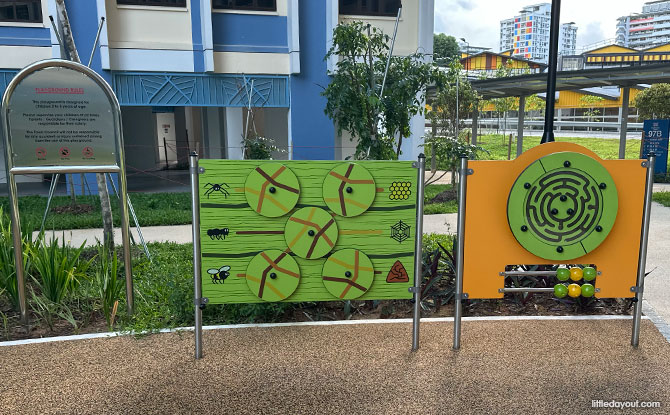 MacPherson Weave Playground: Watermelon, Sheltered Playground & More 7 Play panels
