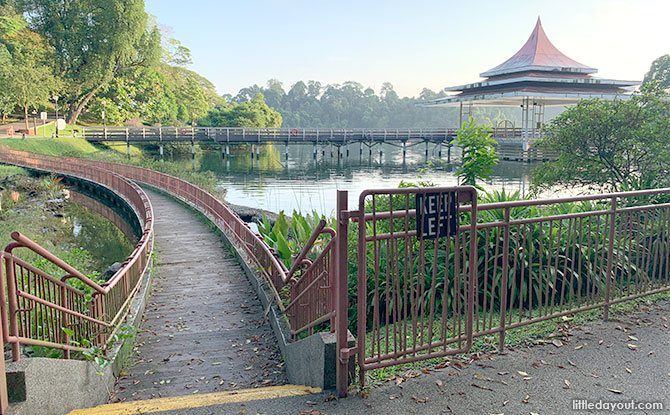 Submerged Walkway