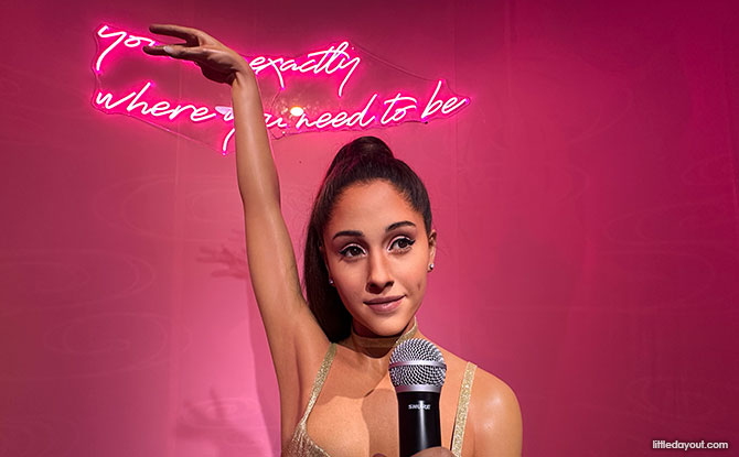 Ariana Grande’s Wax Figure Lands At Madame Tussauds Singapore 1 Ariana Grande’s Wax Figure at Madame Tussauds Singapore