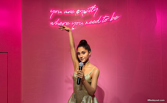 Ariana Grande’s Wax Figure Lands At Madame Tussauds Singapore