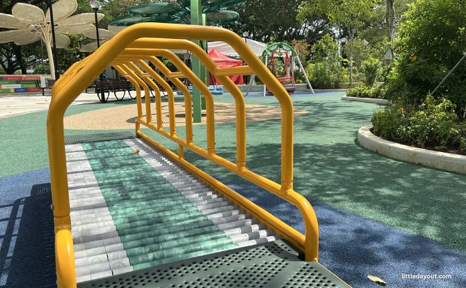 Magical Bridge Playground: Inclusive Play Inspired By Seed Dispersal At Sun Plaza Park 3 roller tunnel